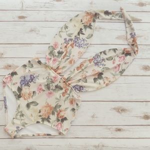 NWOT Handmade High Waisted One Piece Swimsuit